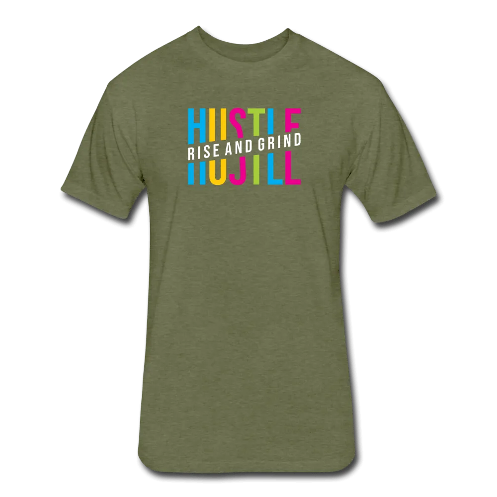 Hustle Fitted Cotton/Poly T-Shirt