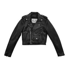 Imogen Motorcycle Leather Jacket by First MFG