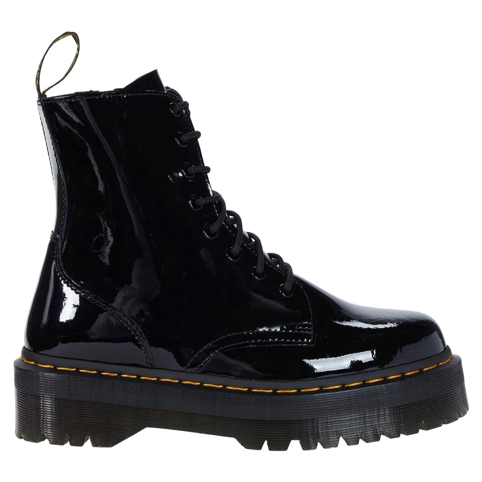 Jadon Patent Lamper Leather Unisex Platform Boots