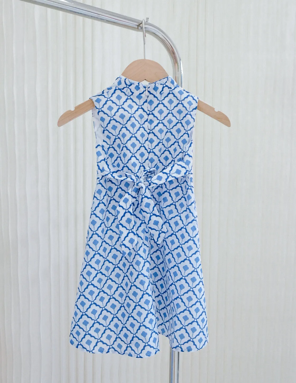 Kaela Dress in Porcelain Tiles