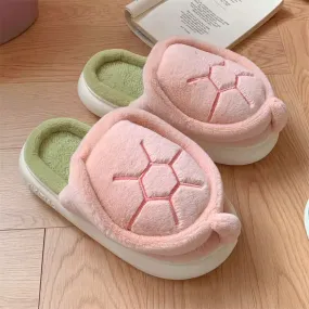 Kawaii Tortoise Winter Slippers PN6503