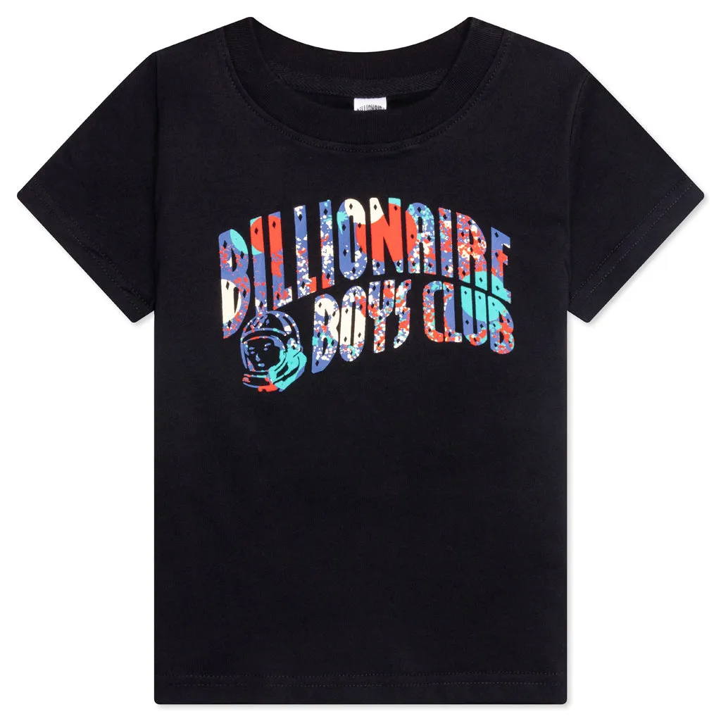 Kids BB Arch S/S Tee - Black