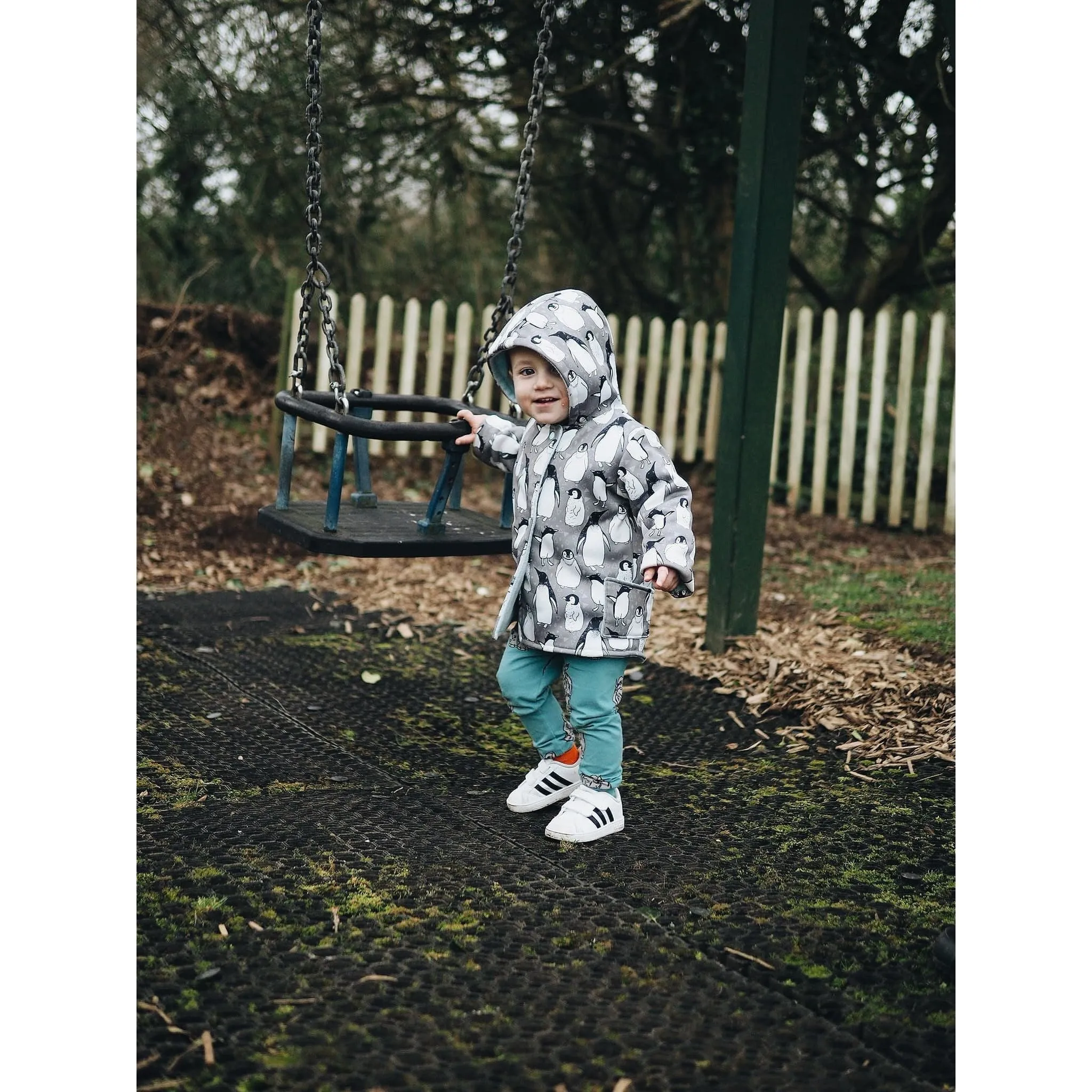 Kids Waterproof Jacket | Penguins Splasher