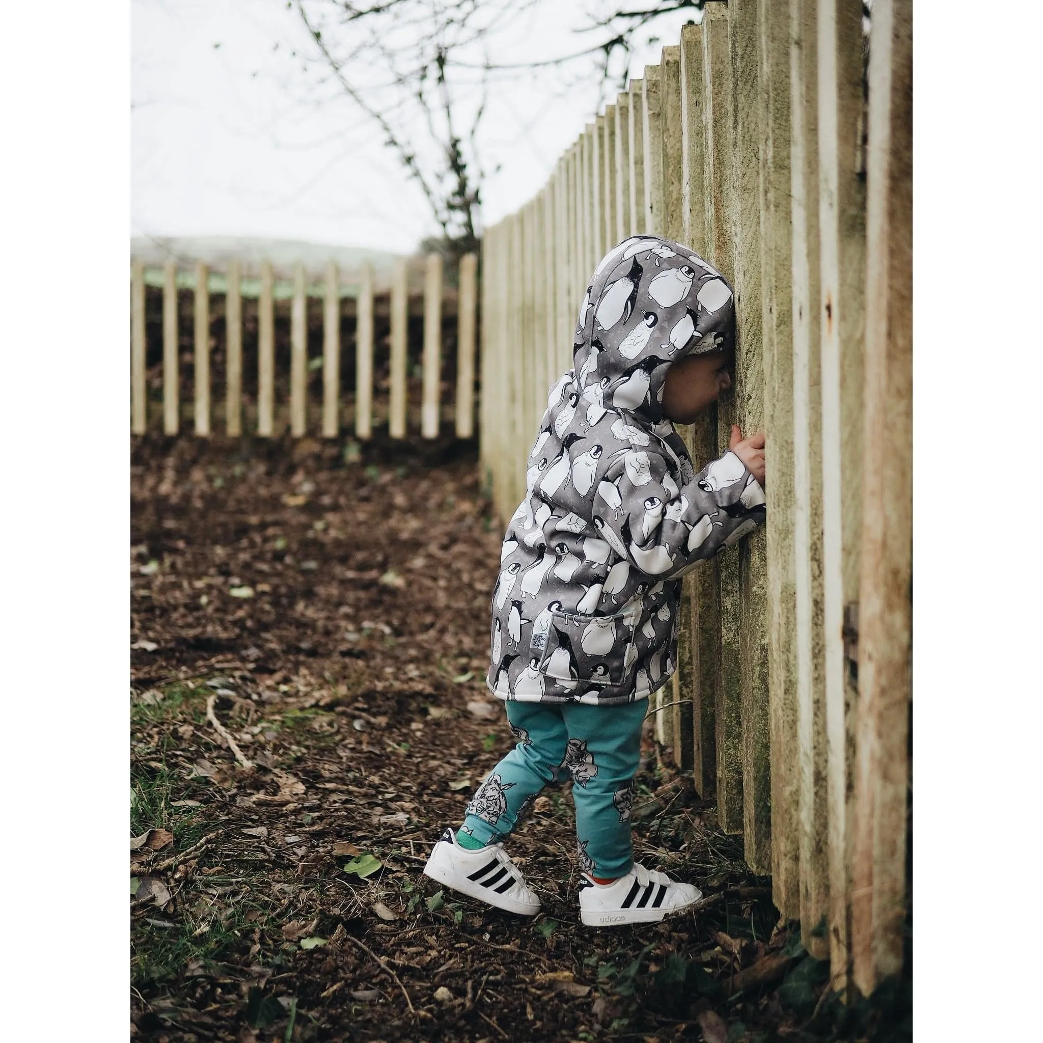 Kids Waterproof Jacket | Penguins Splasher