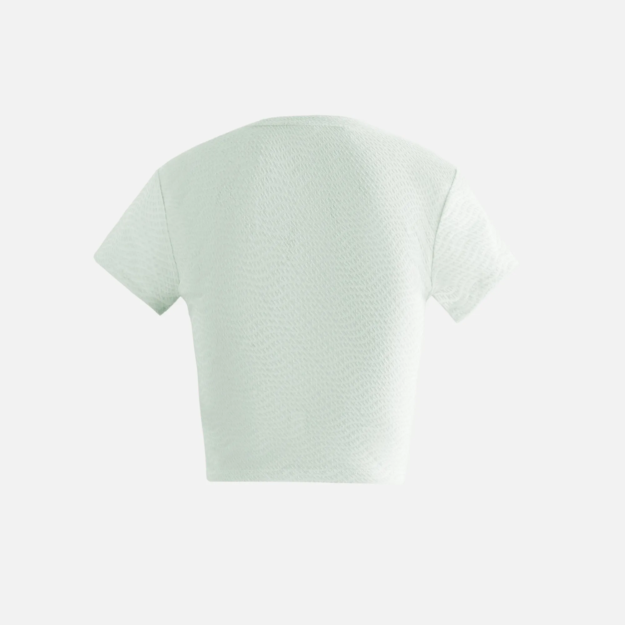 Kith Women Mulberry III Monogram Wave Mesh Tee - Patina