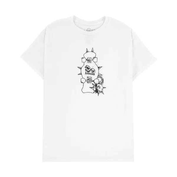 Krooked Mace T-Shirt - White/Black