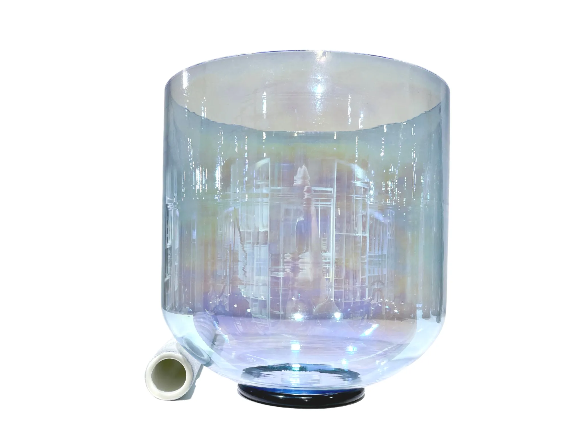 Light Indigo Aura Crystal Singing Bowl