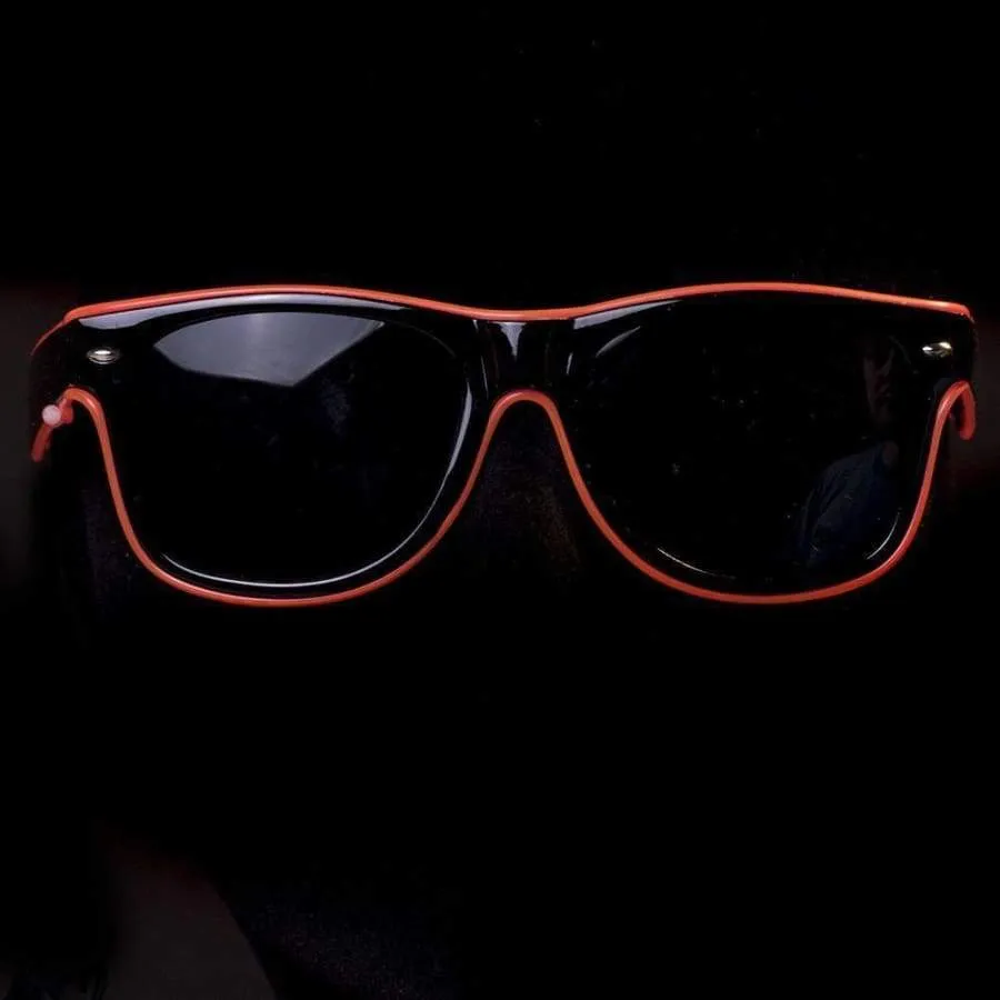 Light up LED Glasses - Red