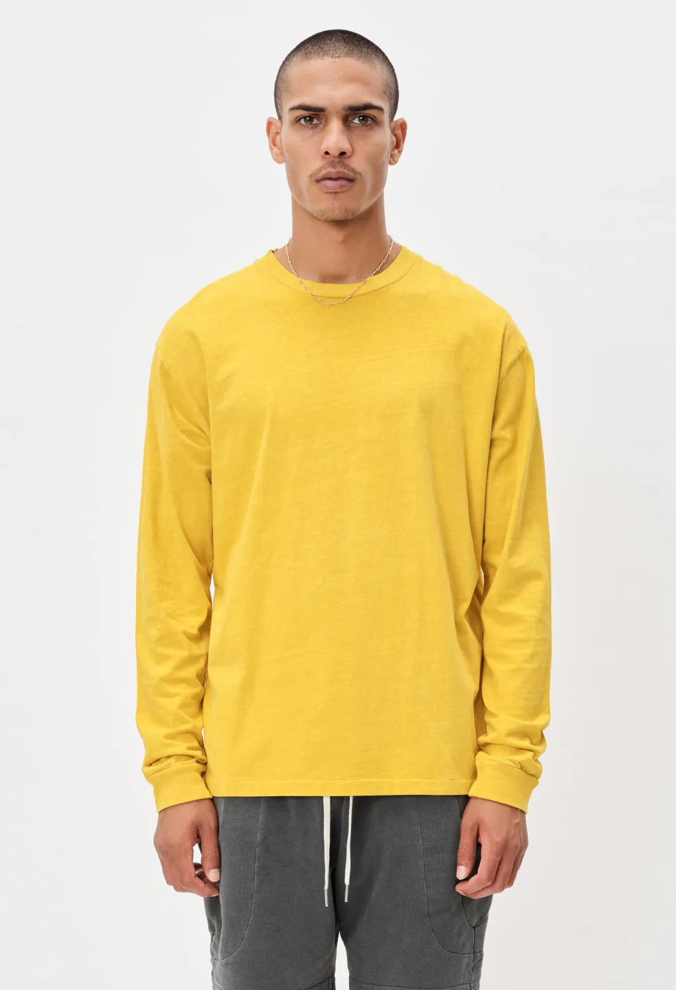 LS University Tee / Canary