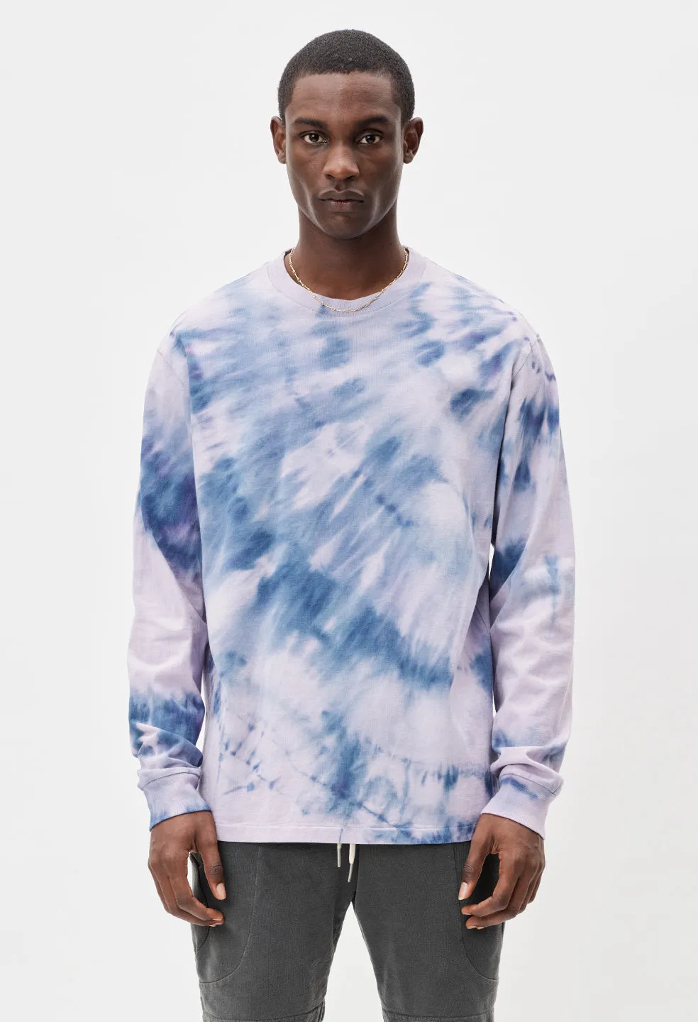 LS University Tee / Reflection Tie Dye