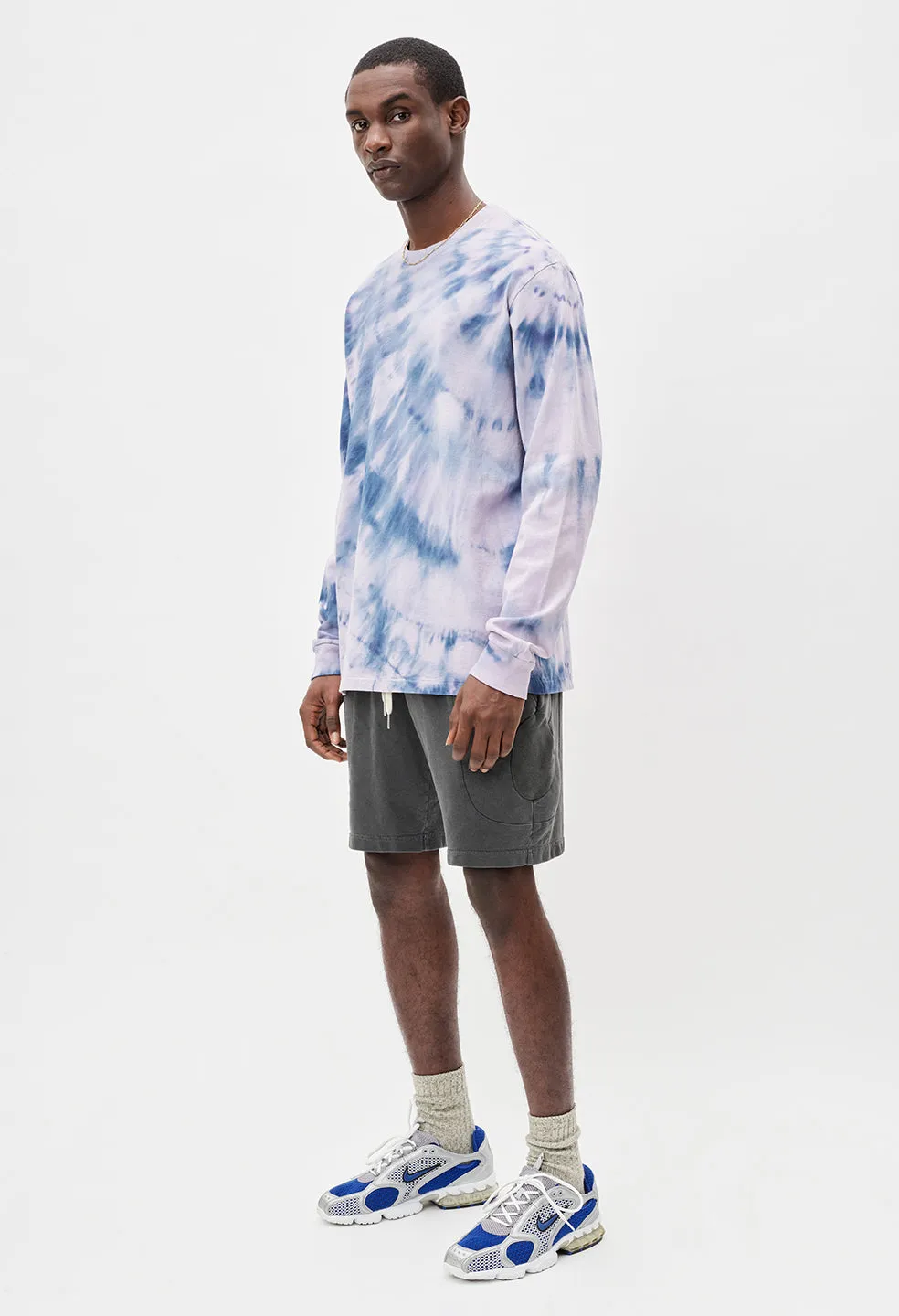 LS University Tee / Reflection Tie Dye