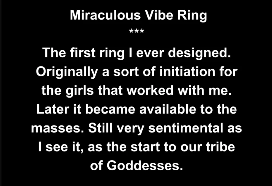 Miraculous Vibe Ring