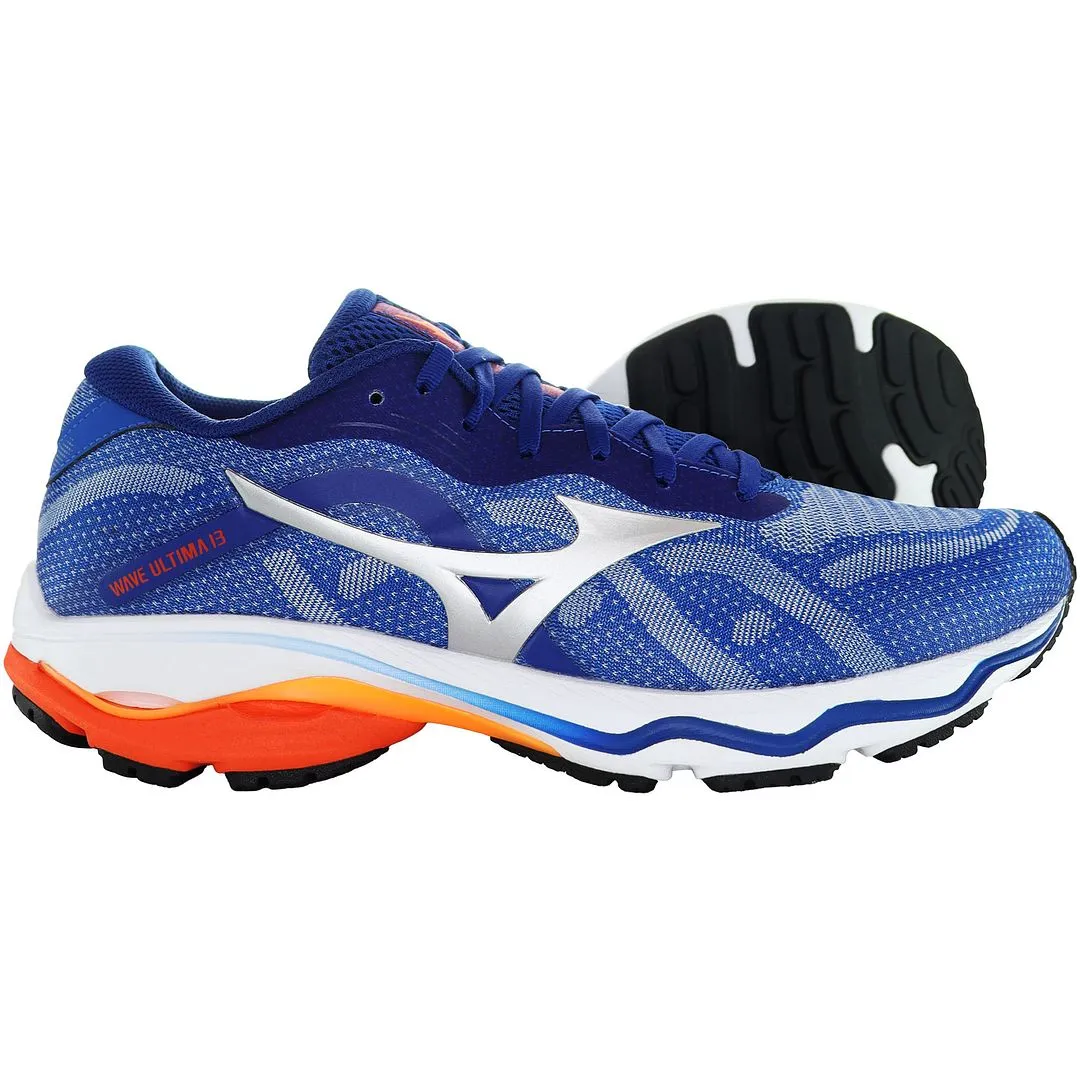 Mizuno Wave Ultima 13 Mens Blue Running Trainers