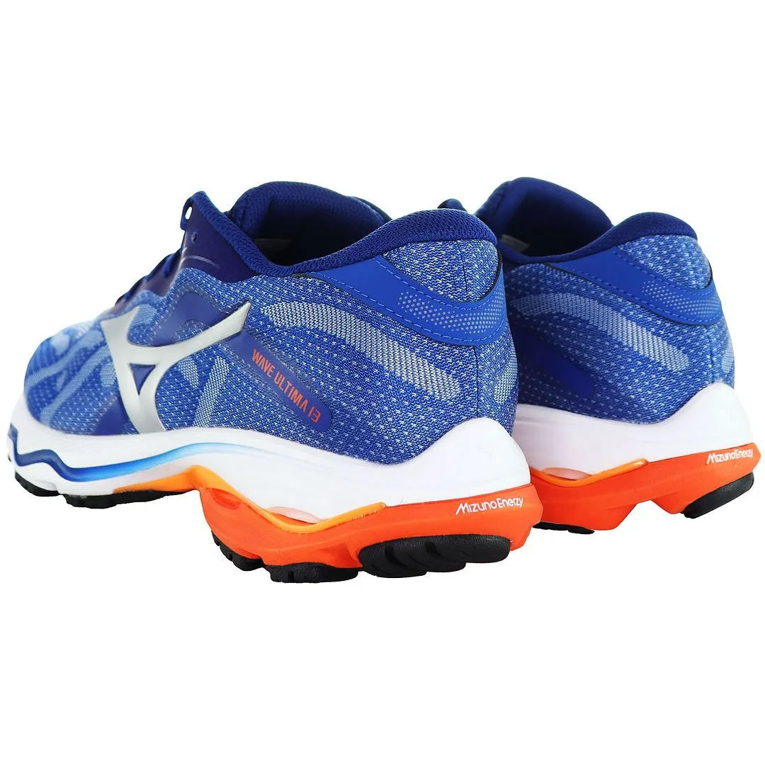 Mizuno Wave Ultima 13 Mens Blue Running Trainers