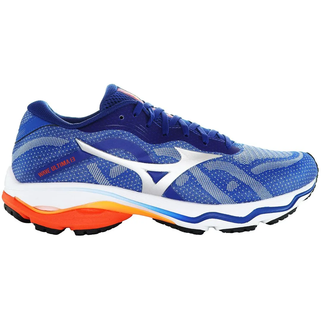 Mizuno Wave Ultima 13 Mens Blue Running Trainers