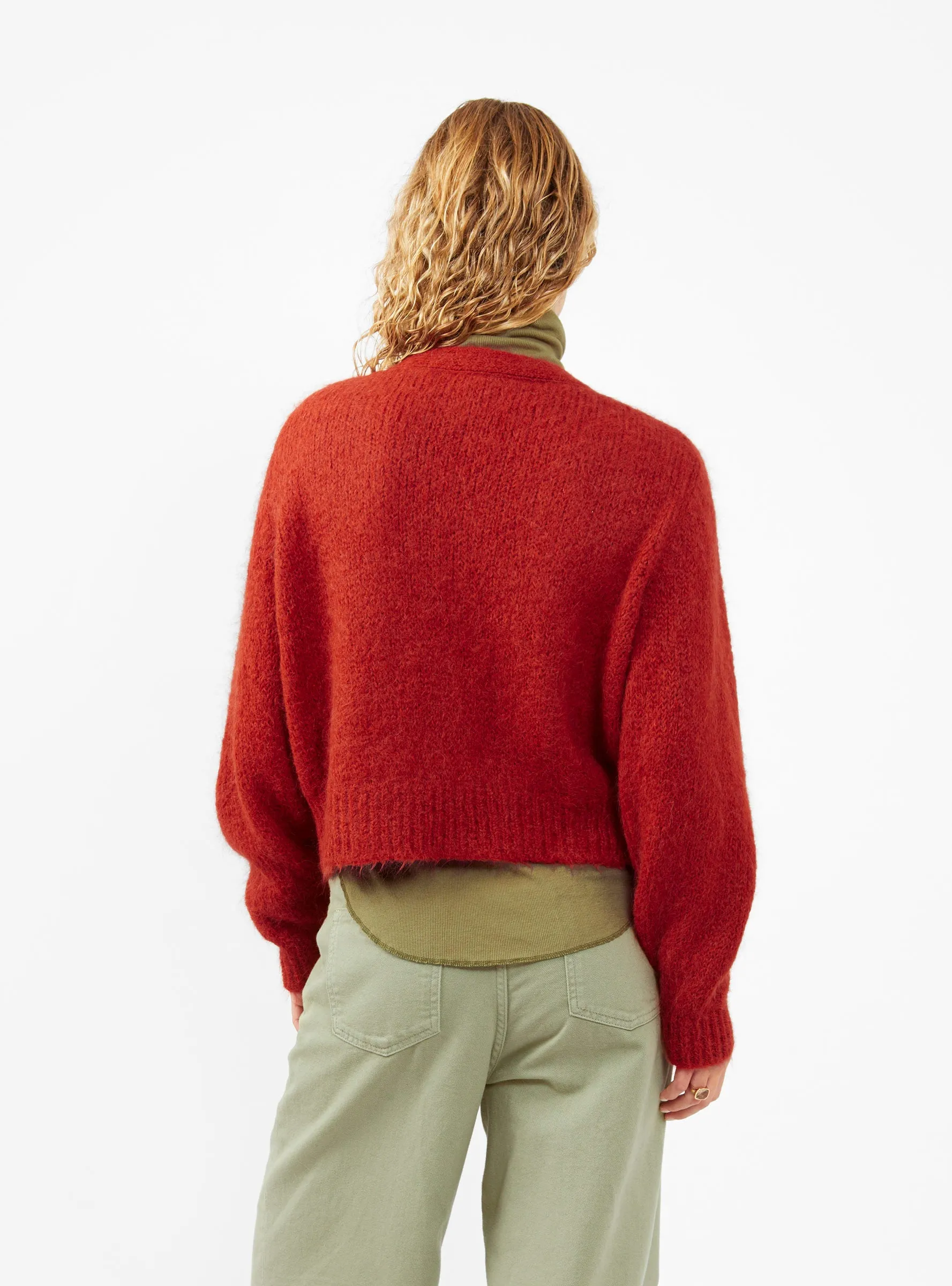 Nala Cardigan Red