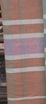 Natural Dye Handwoven Cotton Harmony Scarf