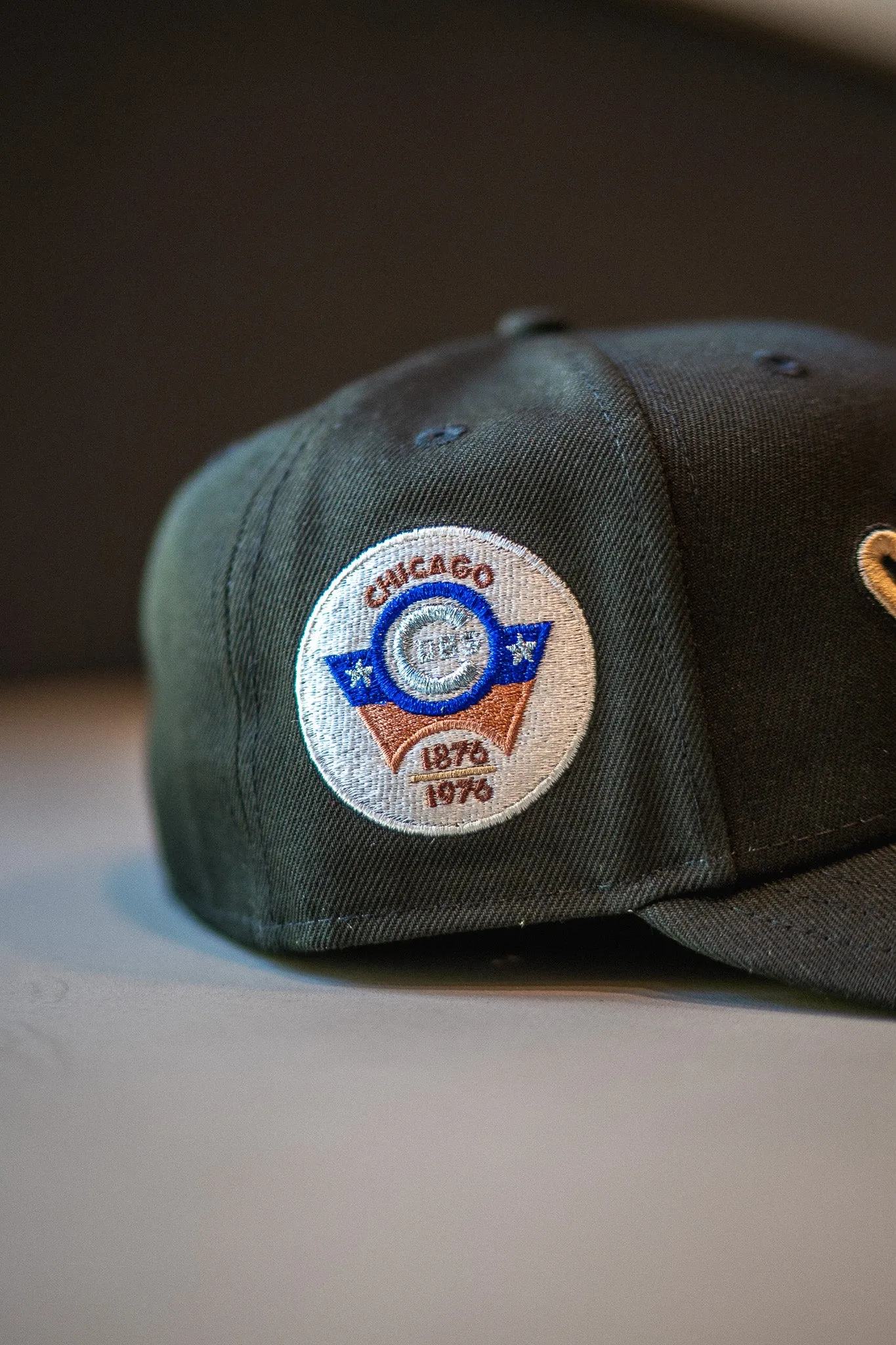 New Era Chicago Cubs Script Green UV (Black)