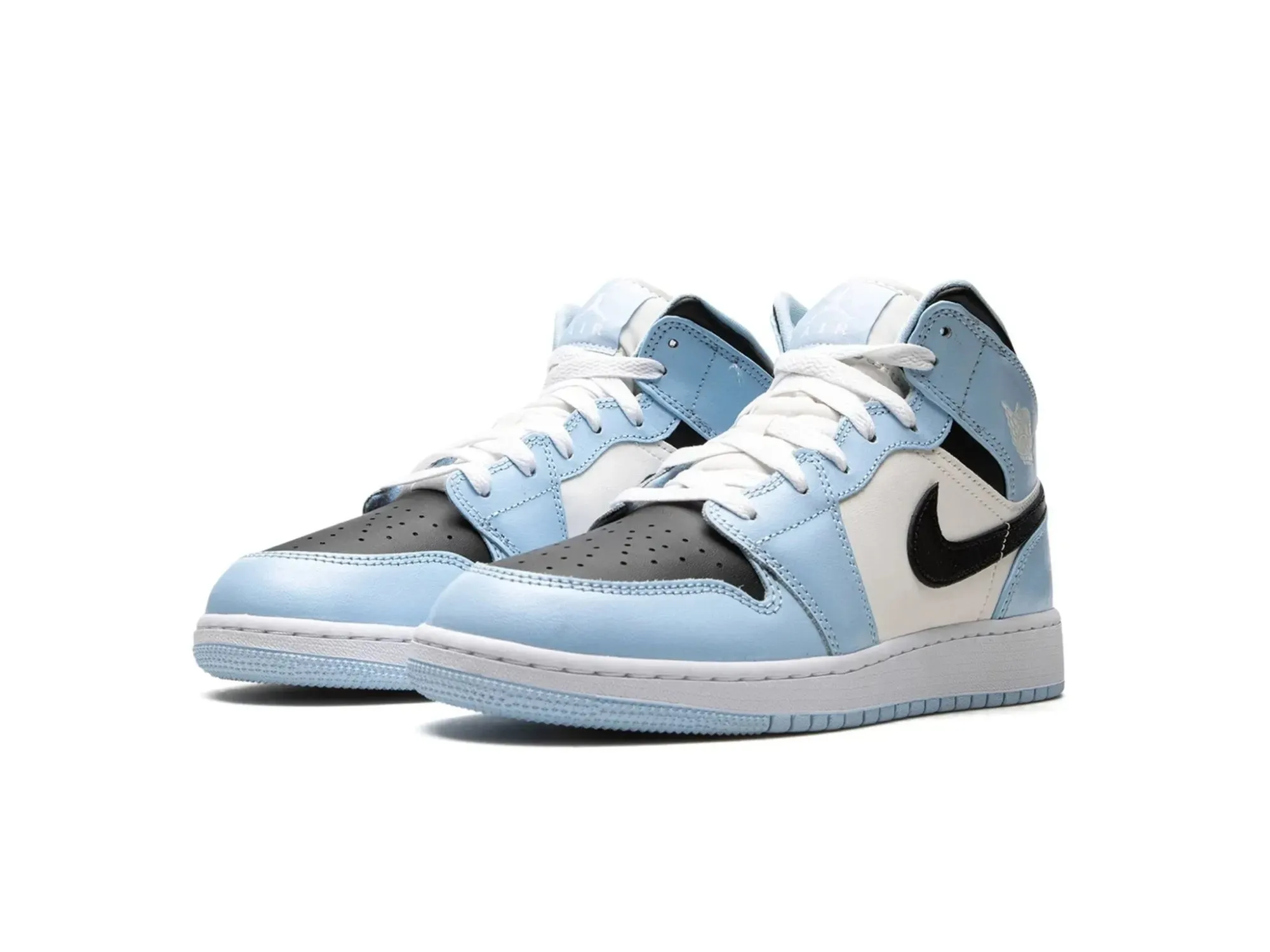 Nike Air Jordan 1 Mid "Ice Blue Black"