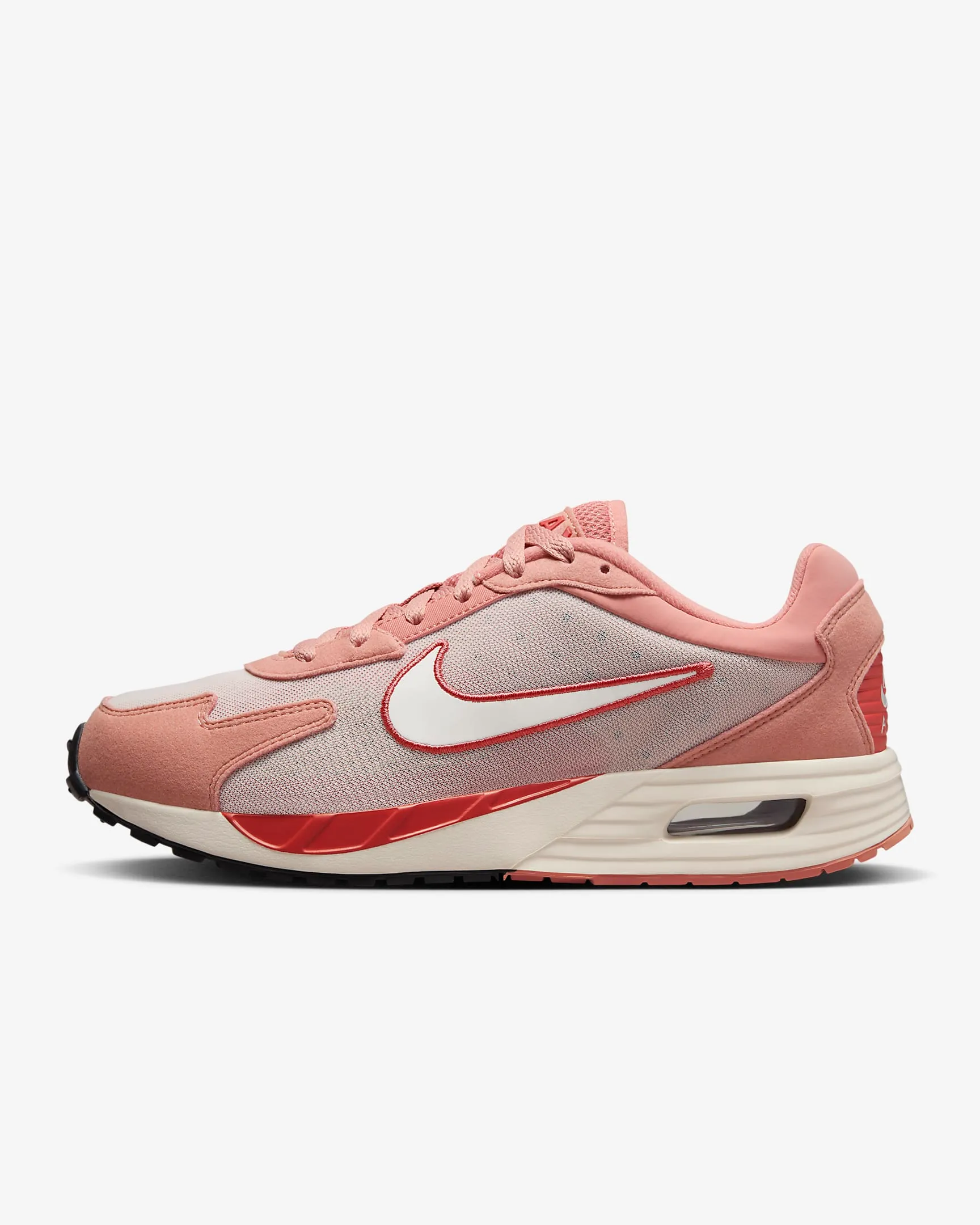 Nike Women's Air Max Solo Shoes - Red Stardust / Adobe / Black / Sail