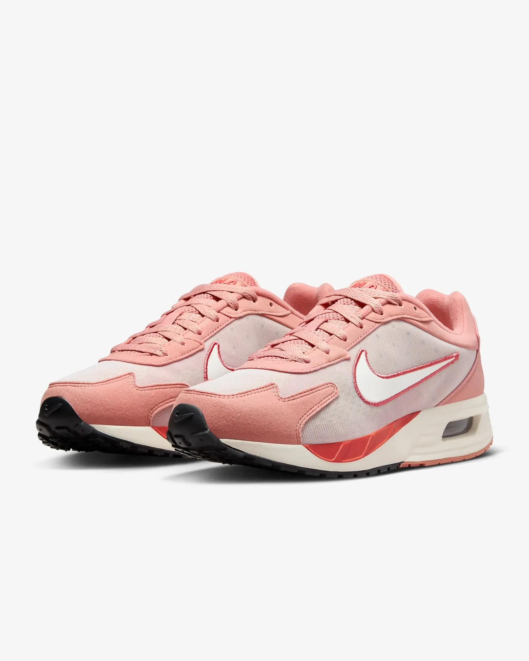 Nike Women's Air Max Solo Shoes - Red Stardust / Adobe / Black / Sail