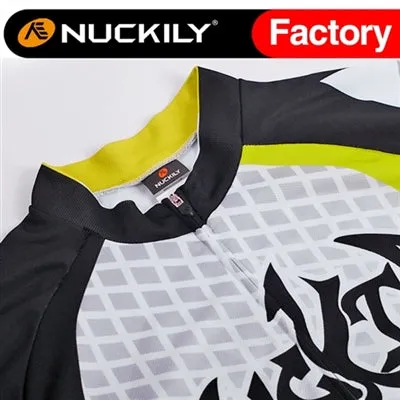 Nuckily Mycycology MA007-MB007 Half Sleeves Jersey and Gel Padded Shorts