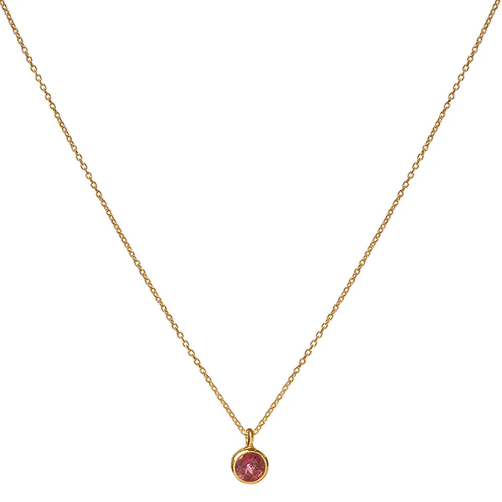 October Birthstone Necklace