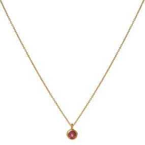 October Birthstone Necklace