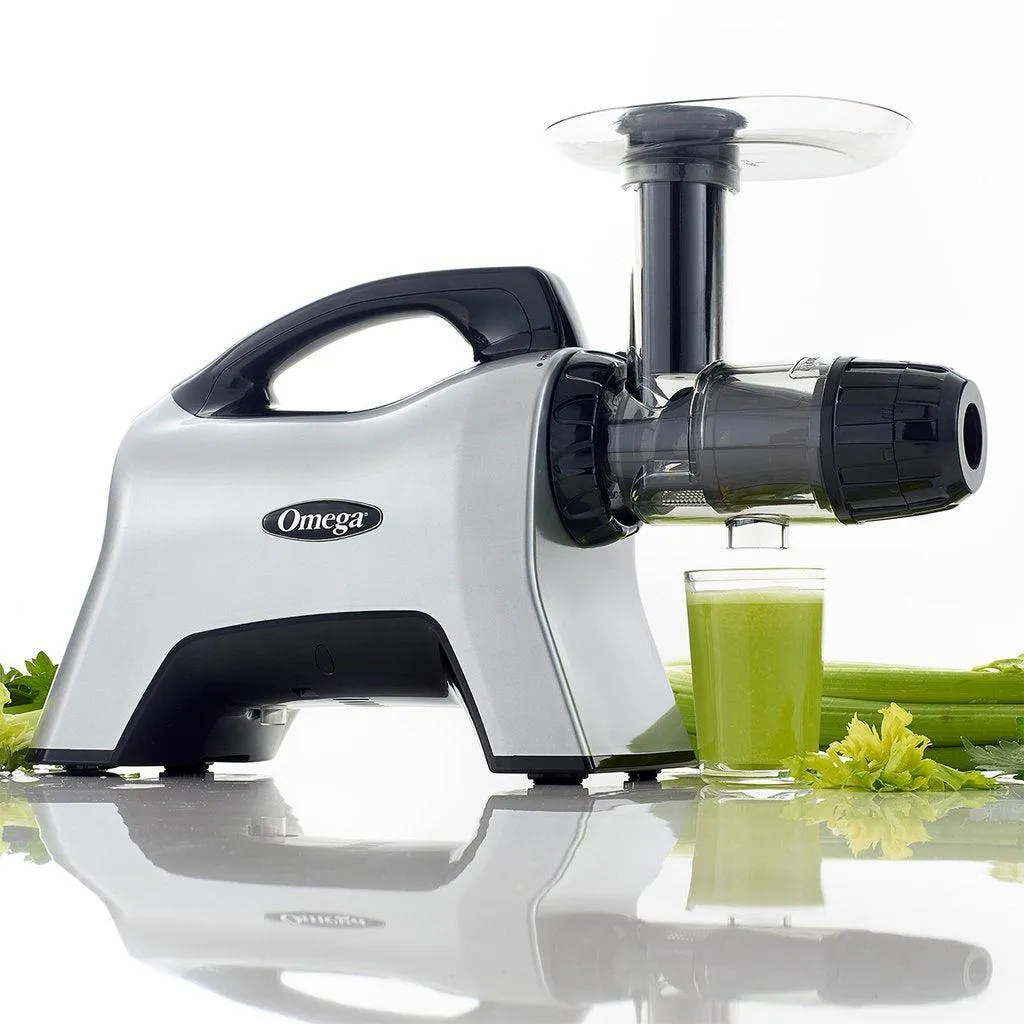 Omega Nutrition Center NC1000HDS Premium Horizontal Masticating Juicer