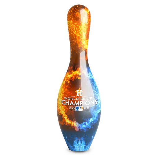 Ontheballbowling Houston Astros World Series Championship Bowling Pin