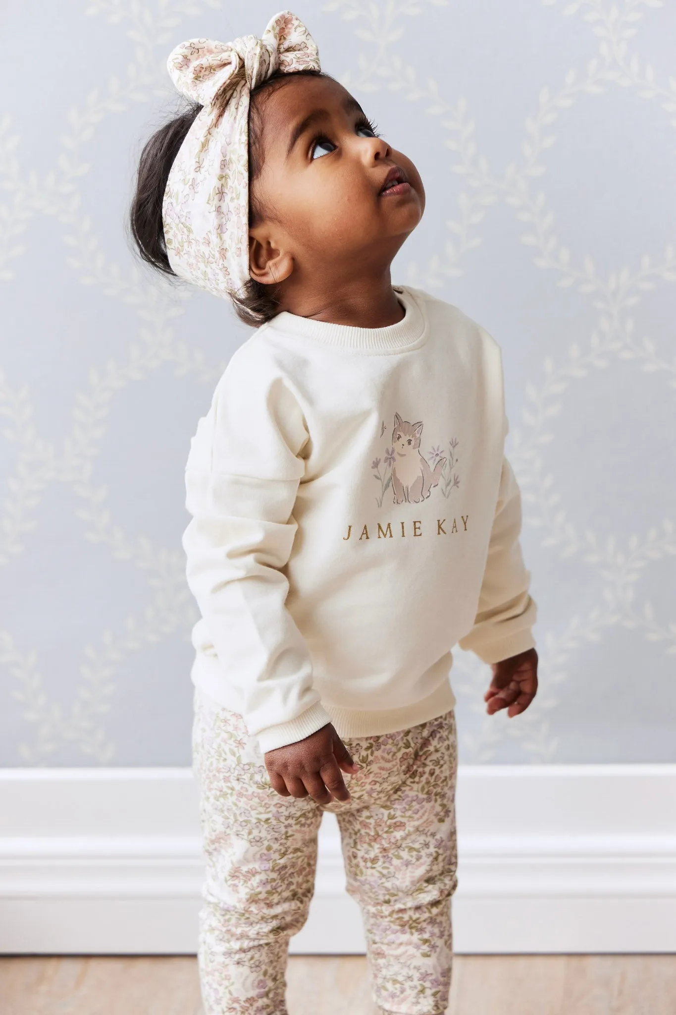 Organic Cotton Bobbie Sweatshirt - Parchment