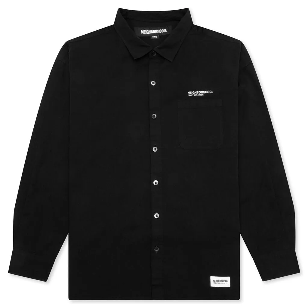 Over Shirt L/S - Black