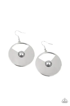 Paparazzi Record-Breaking Brilliance - Silver Earrings