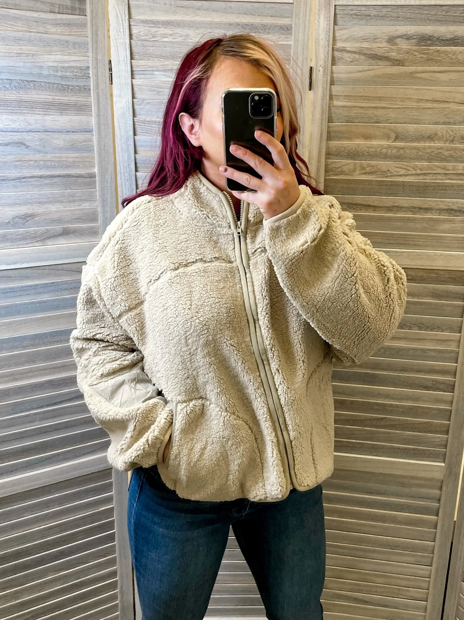 Perfectly You Sherpa Jacket