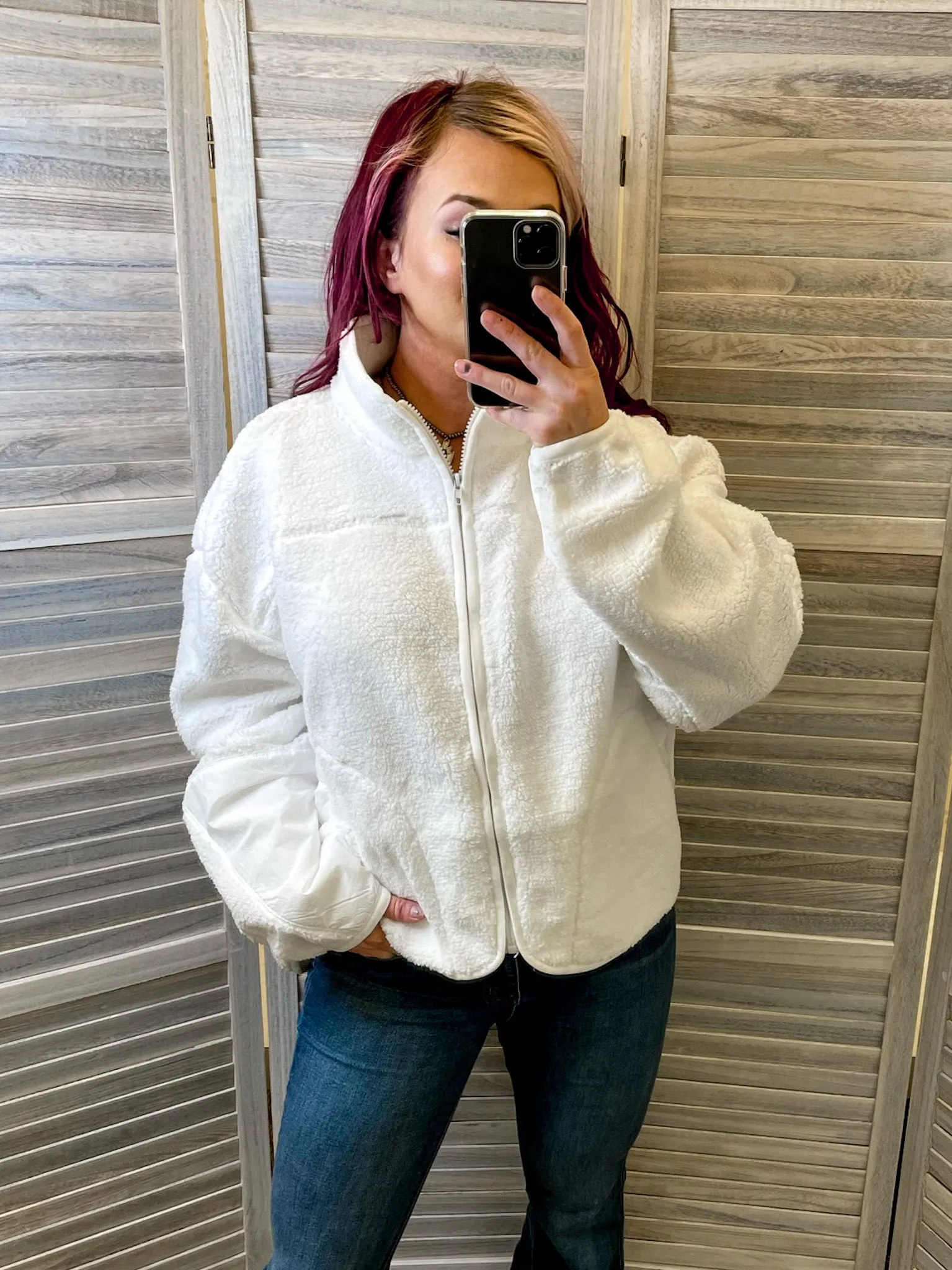 Perfectly You Sherpa Jacket