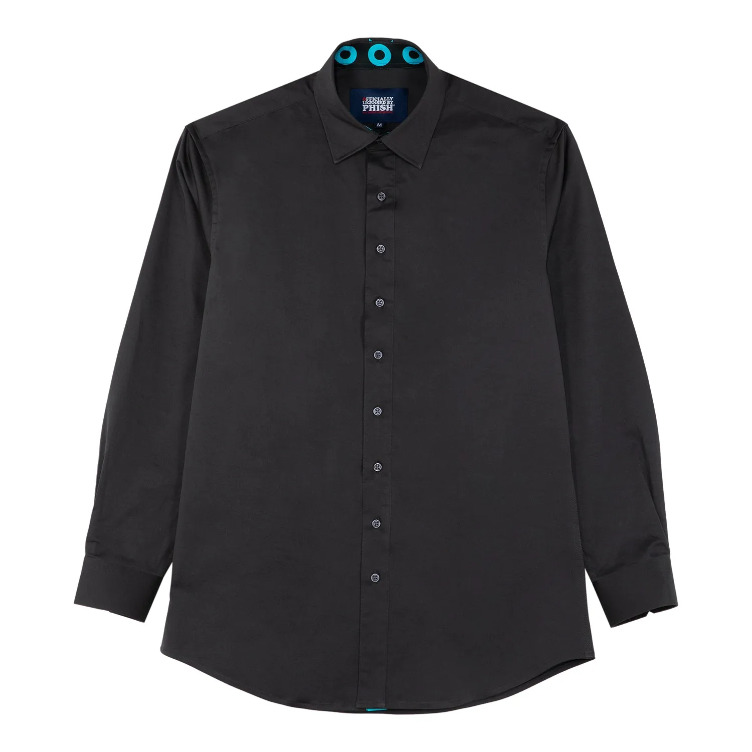 Phish Dark | Long Sleeve Button Down | Grey