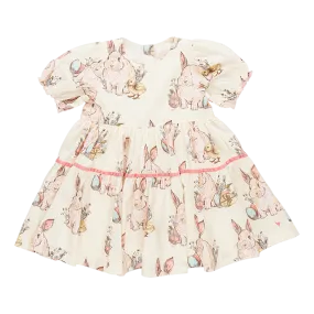 Pink Chicken Girls Maribelle Dress - Bunny Friends