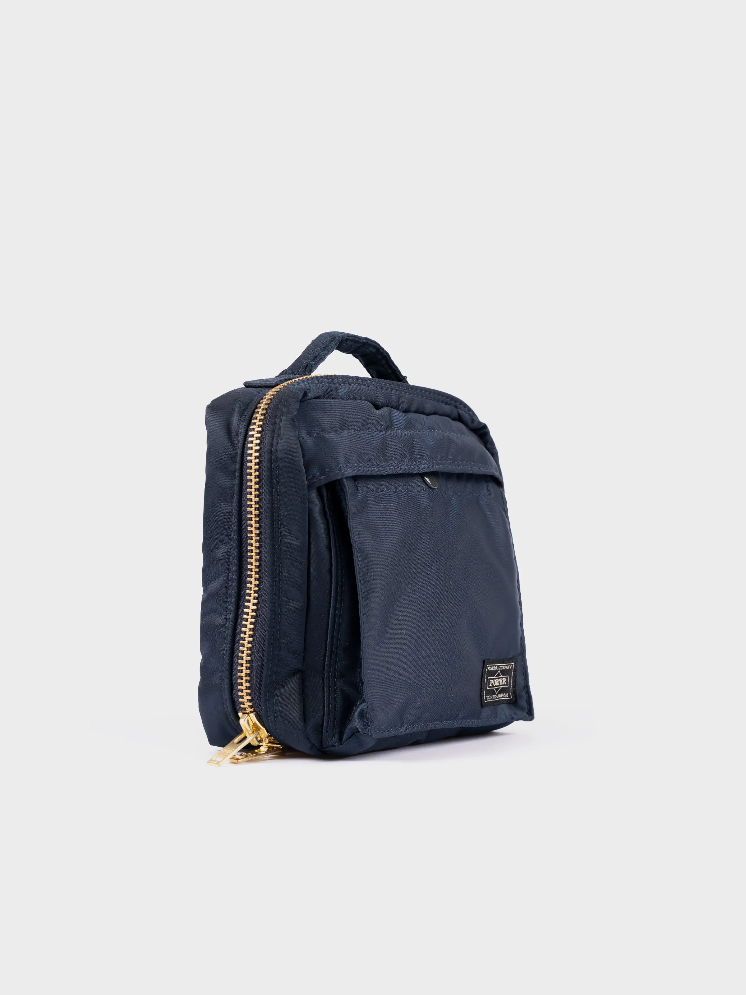 Porter-Yoshida & Co Tanker Square Shoulder Bag - Iron Blue