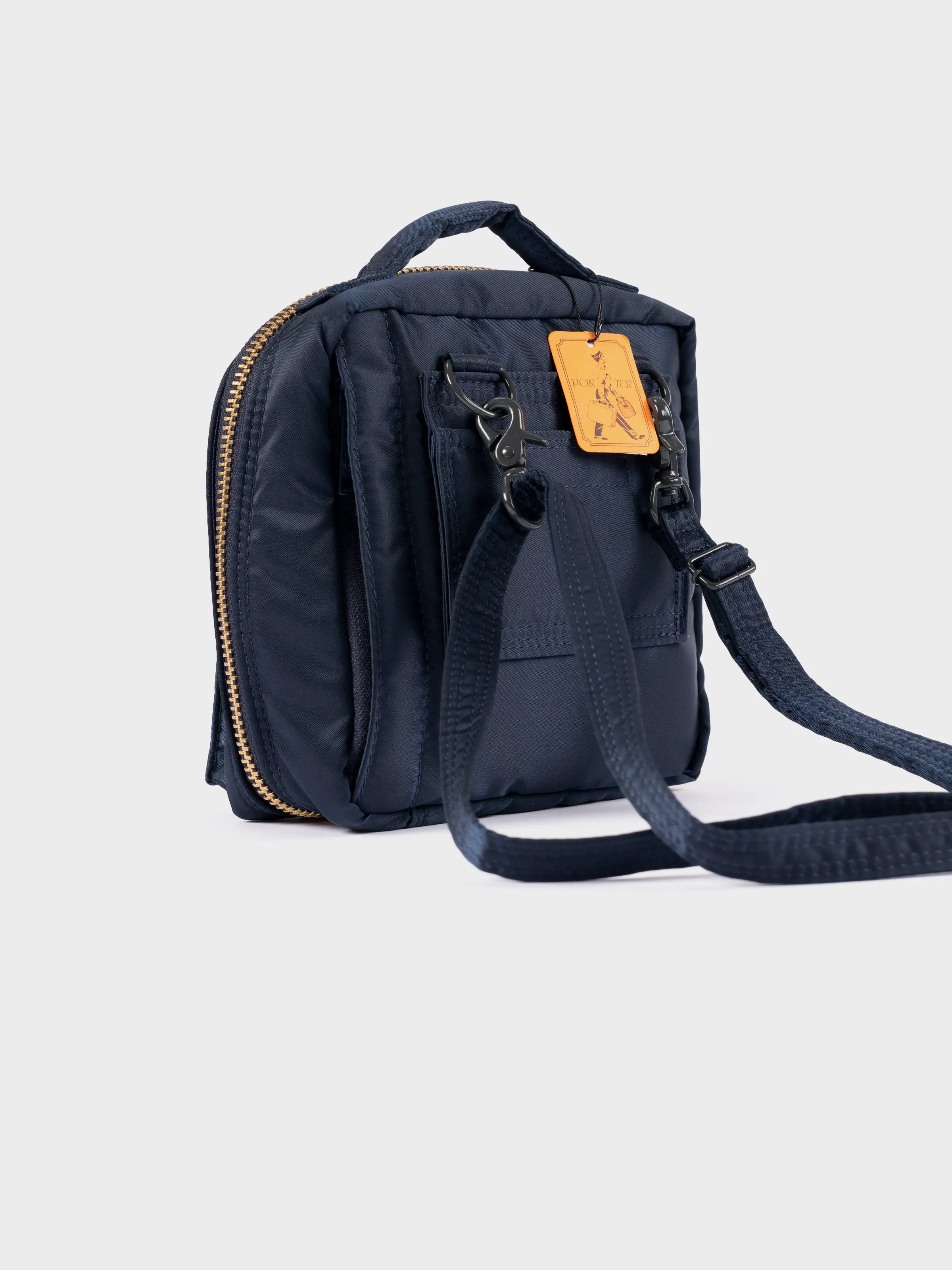 Porter-Yoshida & Co Tanker Square Shoulder Bag - Iron Blue