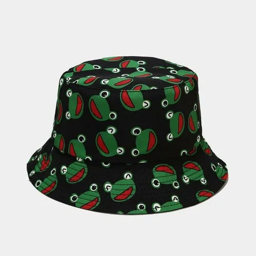 Print Two Side Fisherman Hat