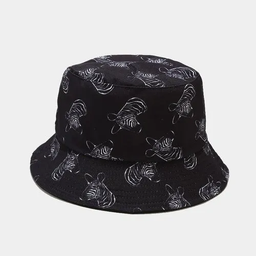 Print Two Side Fisherman Hat