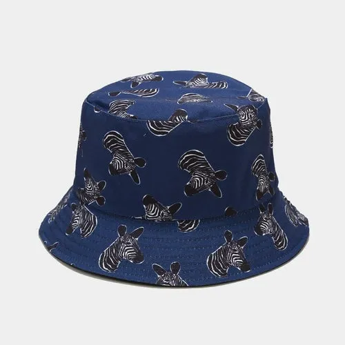 Print Two Side Fisherman Hat