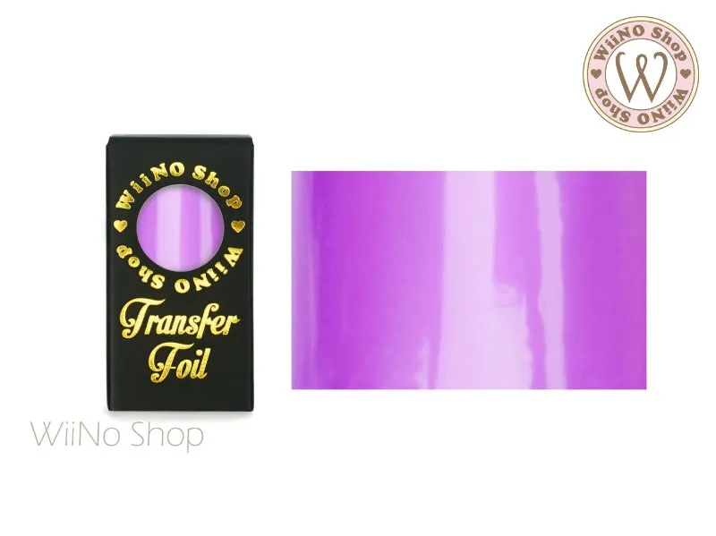 Purple Pearlized Nail Transfer Foil (PR-07)