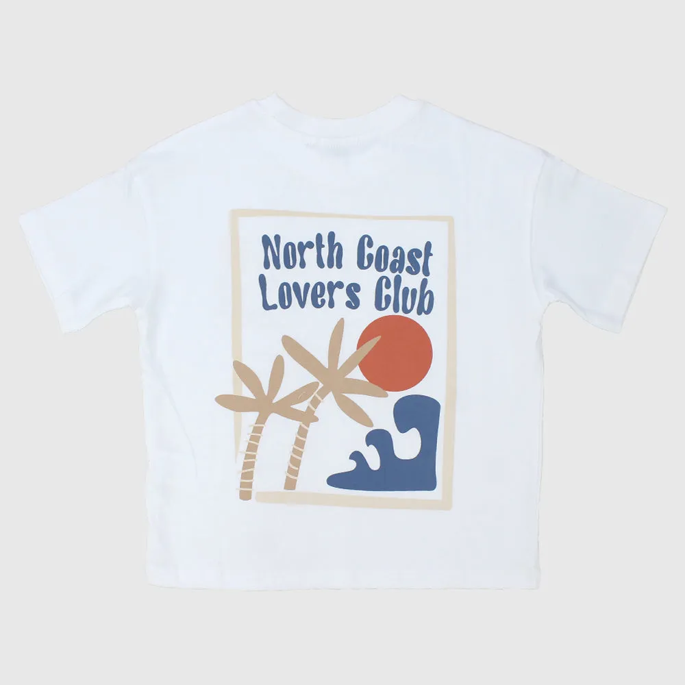 "North Coast Lovers Club" Short-Sleeved T-Shirt