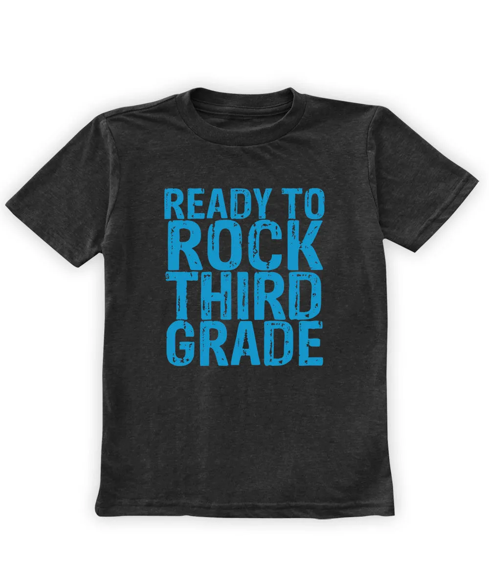 'Ready to Rock Third Grade' Tee