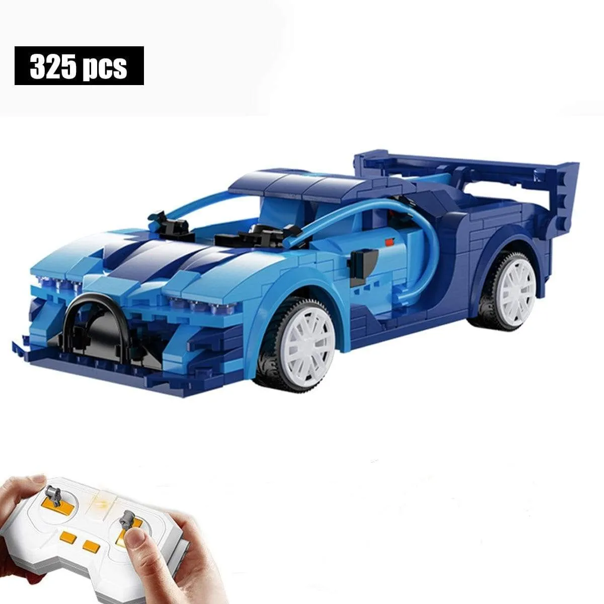 Remote Control Sports Car Building Blocks Bricks Kit Diy MOC Vehicle Model Technical Racing Car for Children Kids Friend Gift