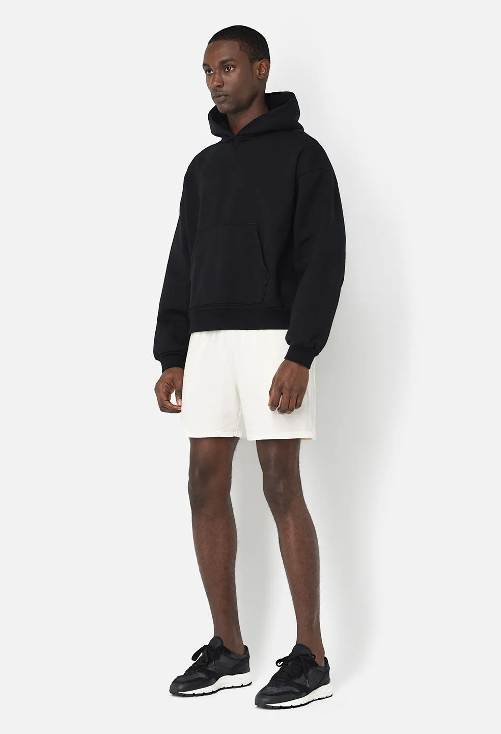 Reversed Jersey Shorts / Washed Salt