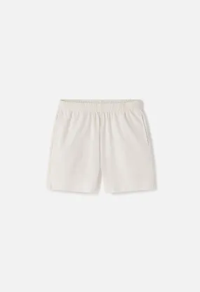 Reversed Jersey Shorts / Washed Salt