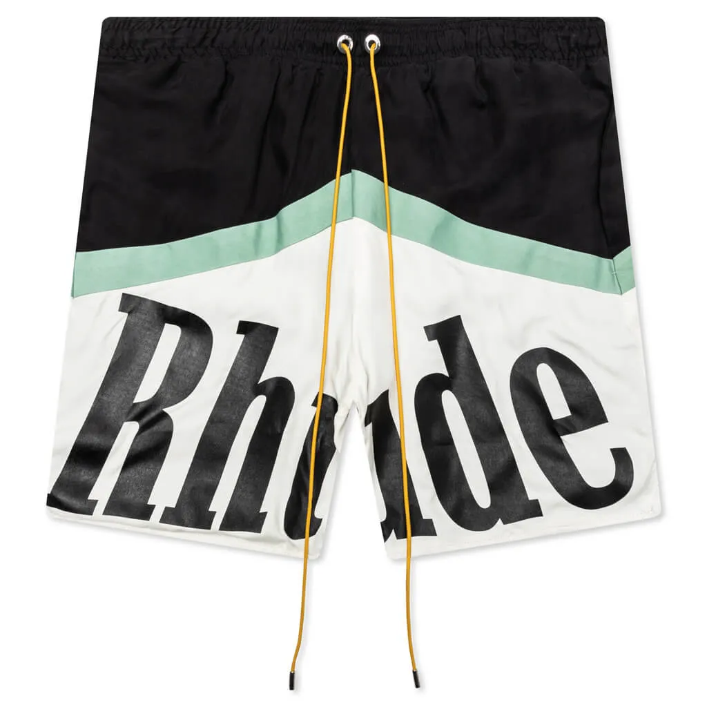 Rhude Awakening Short - Black/Green