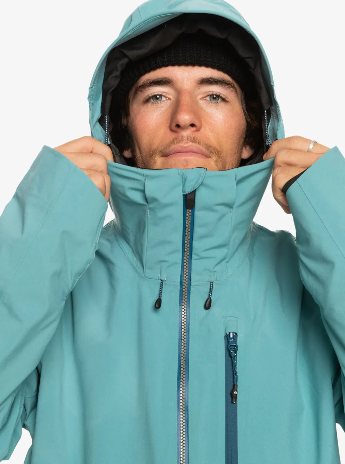 Sammy Carlson Stretch Quest Technical Snow Jacket - Brittany Blue